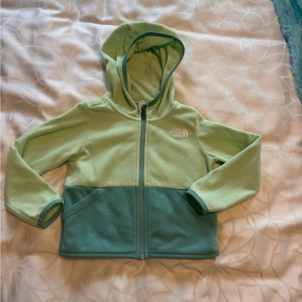The North Face Green Jacket size 2T
